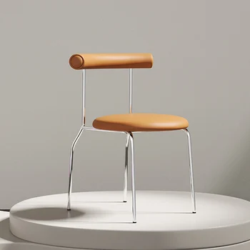 Передвижное Скандинавское кресло, акцент для столовой, Офисная копия, Стулья для гостиной, Дизайнерская Роскошная мебель для дома Cucina Arredo MZY