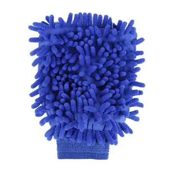 Перчатка для чистки автомобилей JOSHNESE Ручная мойка из микрофибры Многофункциональное средство для чистки автомобилей Перчатка для мытья автомобилей