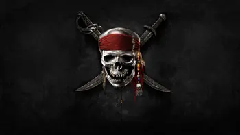 Пираты Карибского моря Пират Человеческий скелет Черный фон для фотографий Высококачественная компьютерная печать фон для вечеринки