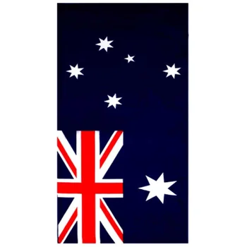 Пляжное полотенце с флагом Австралии 70x140 см из микрофибры, быстросохнущее впитывающее банное полотенце для взрослых, путешествия, Спортивные полотенца для плавания, Мочалка
