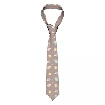 Повседневный узкий галстук-бабочка в виде стрелы, милая овечка, тонкий галстук для мужчин, мужские аксессуары, Простота для вечернего официального галстука