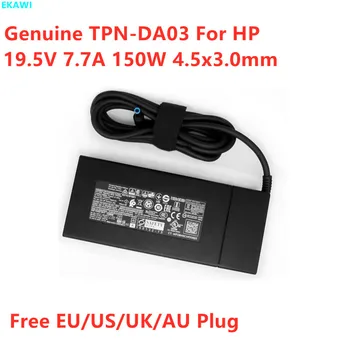Подлинный Адаптер переменного тока TPN-DA03 19,5 V 7.7A 150 Вт для HP 775626-003 776620-001 ADP-150XB B ZBOOK 15 G3 G4 Зарядное Устройство Для Ноутбука