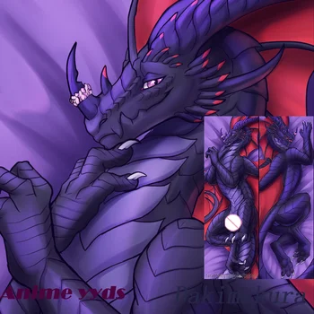 Подушка для тела дракона Дакимакура из аниме 