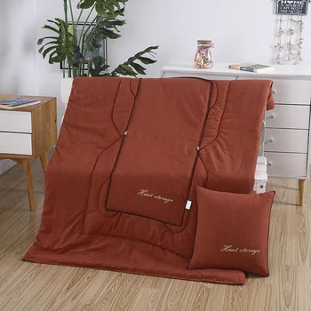 Подушка и стеганое одеяло из тонкого льна двойного назначения, подушка для офисного домашнего кресла, стеганое одеяло для путешествий, диван, подарочные подушки для украшения