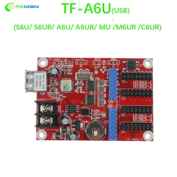 Программный контроллер USB TF-A6U Со светодиодным дисплеем Карта управления Асинхронным программным обеспечением TF-SU/S6U/S6UR/A6U/A6UR/MU/M6UR/C6UR/M6NUR