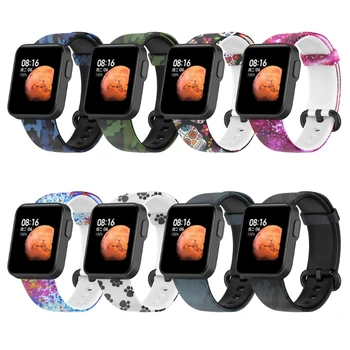 Ремешок подходит для Redmi Mi Watch Lite, водонепроницаемый браслет, прочный для смарт-часов, модный ремешок, спортивный браслет
