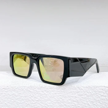Ретро-модные солнцезащитные очки SPR12Z, женские индивидуальные солнцезащитные очки высокого качества, мужские квадратные очки в оправе из ацетата класса люкс uv400