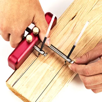 Ручной Маркировщик из алюминиевого сплава, деревообрабатывающий декоративный чертилка, Ручной инструмент для черчения своими руками с маркировочным стержнем из 2 предметов