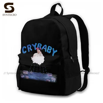 Рюкзаки Melanie Martinez Cry Baby, мягкий рюкзак Crybaby Cool из полиэстера, школьные сумки для женщин и мужчин