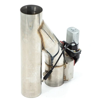 Система запорного клапана выпуска Универсальный 2,5-дюймовый двойной электрический клапан С беспроводным пультом дистанционного управления