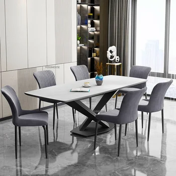 Скандинавская мебельная ткань Семейные обеденные стулья для кухни Домашний Простой ресторанный стул со спинкой для отдыха Стул для переговоров