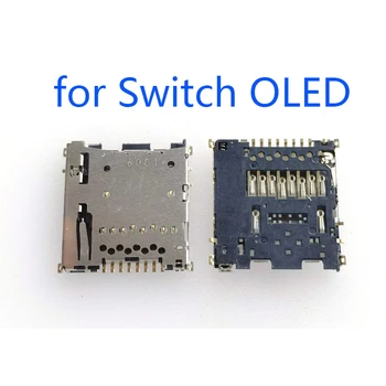 Слот для карт памяти TF для Nintendo SWTICH NS OLED хост-игра Слот для карт памяти Micro SD Гнездо для считывания Ремонт Замена аксессуаров
