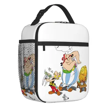 Сменные ланч-боксы Asterix и Obelix, Герметичный Кулер с французским комиксом, Термосумка для ланча с пищевой изоляцией для детей-школьников