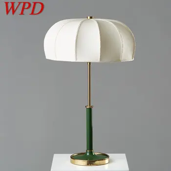 Современная настольная лампа WPD, светодиодная креативная лампа зонтичного типа для дома, гостиной, спальни, прикроватного декора.