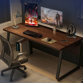 Современные искусственные настольные компьютерные столы для офисной мебели, настольный компьютерный стол для спальни, Креативный домашний Простой письменный стол