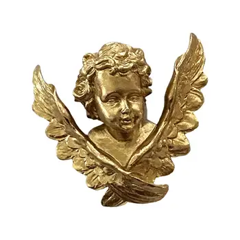 Статуя Ангела, настенная скульптура из смолы, коллекционная фигурка Херувима