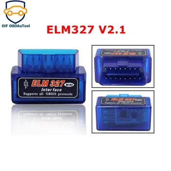 Супер Мини ELM327 Bluetooth V2.1/OBD2 ELM 327 Адаптер Сканера Автомобильный Диагностический Инструмент Для Android По протоколу OBDII