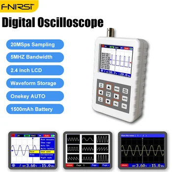 Цифровой ручной осциллограф DSO FNIRSI PRO с пропускной способностью 5 М и частотой дискретизации 20 Мс/с