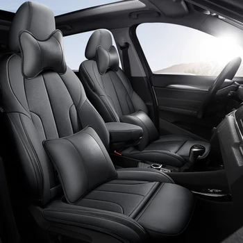 Чехлы для автомобильных сидений Только для BMW F40 Индивидуальные Аксессуары для интерьера высококачественная натуральная кожа Auto Automovil