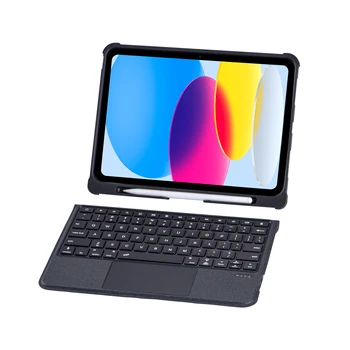 Чехол-клавиатура с сенсорной панелью с подсветкой для iPad Pro 11 2022 Air 3 10,5 Air 4/5 10,9 7-го, 8-го, 9-го, 10,2 10-го поколения 10,9 чехол-Клавиатура
