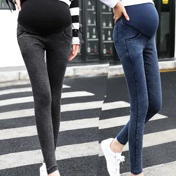 Эластичные брюки для беременных поверх джинсовых брюк Брюки для беременных Пояс для брюк для беременных Удобные шорты для беременных